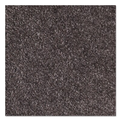 Crown® Rely-On Olefin Wiper Mat, Walnut, 3 X 10