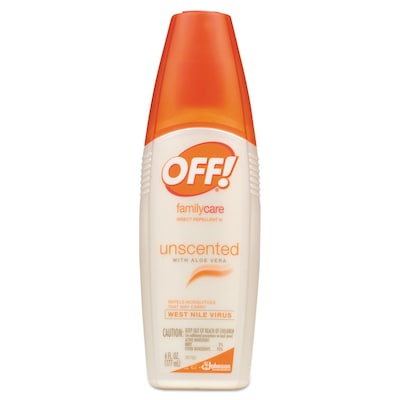OFF!® Familycare Insect Repellent Spray, 6 oz. Spray Bottle, Unscented, 12/Caron (SJN654458)