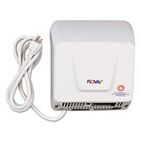 World Dryer® Nova® 110 - 120 V Economical Plug In Automatic Hand Dryer, White