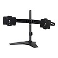 Amer Mounts Stand Based Dual Monitor Mount for 24 - 32 Flat Panel Display; Black (AMR2S32)