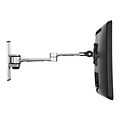 Atdec Visidec® Wall Mount Articulated Arm for 12 - 24 Display Screen; Silver (VF-AT-W/TAA)