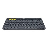 Logitech 920-007558 Wireless Keyboard; Bluetooth, Gray