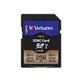 Verbatim® 256GB ProPlus 600X SDXC Memory Card