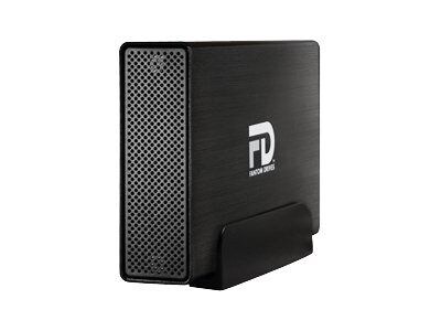 MicroNet Fantom™ Professional GFP3000EU3 3TB USB 3.0/eSATA Desktop External Hard Drive; Brushed Black