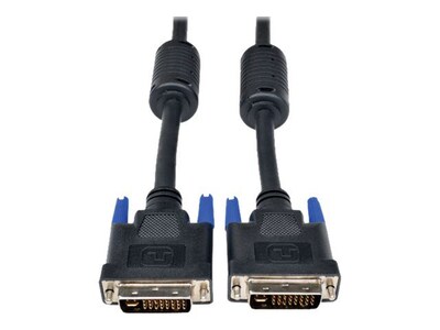 Tripp Lite DVI-D Male/Male Digital & Analog Monitor Cable, 15, Black (P560-015-DLI)