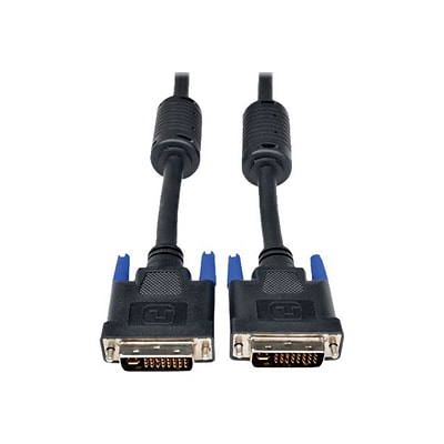Tripp Lite DVI-D Male/Male Digital & Analog Monitor Cable; 15', Black (P560-015-DLI)