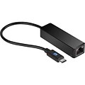 Comprehensive® USB 3.1 Type-C Male to RJ45 Network Adapter; Black