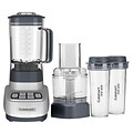 Cuisinart® Velocity Ultra Trio 56 oz. 1 HP Blender/Food Processor with Travel Cups; Clear/Grey (BFP-650)