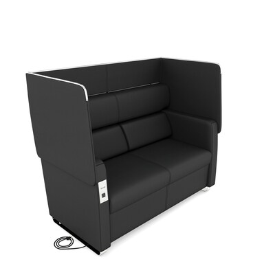 OFM Morph Series Soft Seating Sofa, Midnight (2202-MDN)