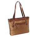 FIONA Bronze Quilted Carry All Tote (11282)