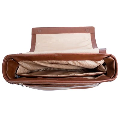 Siamod VERNAZZA, SAN FRANCESCO, Napa Cashmere Leather,Messenger Bag, Cognac (45354)