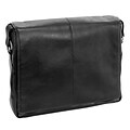 Siamod VERNAZZA, SAN FRANCESCO, Napa Cashmere Leather,Messenger Bag, Black (45355)