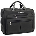 McKlein R Series Laptop Briefcase, Black Nylon (76515)