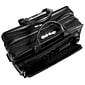 McKlein P Series Laptop Briefcase, Black Leather (86445)