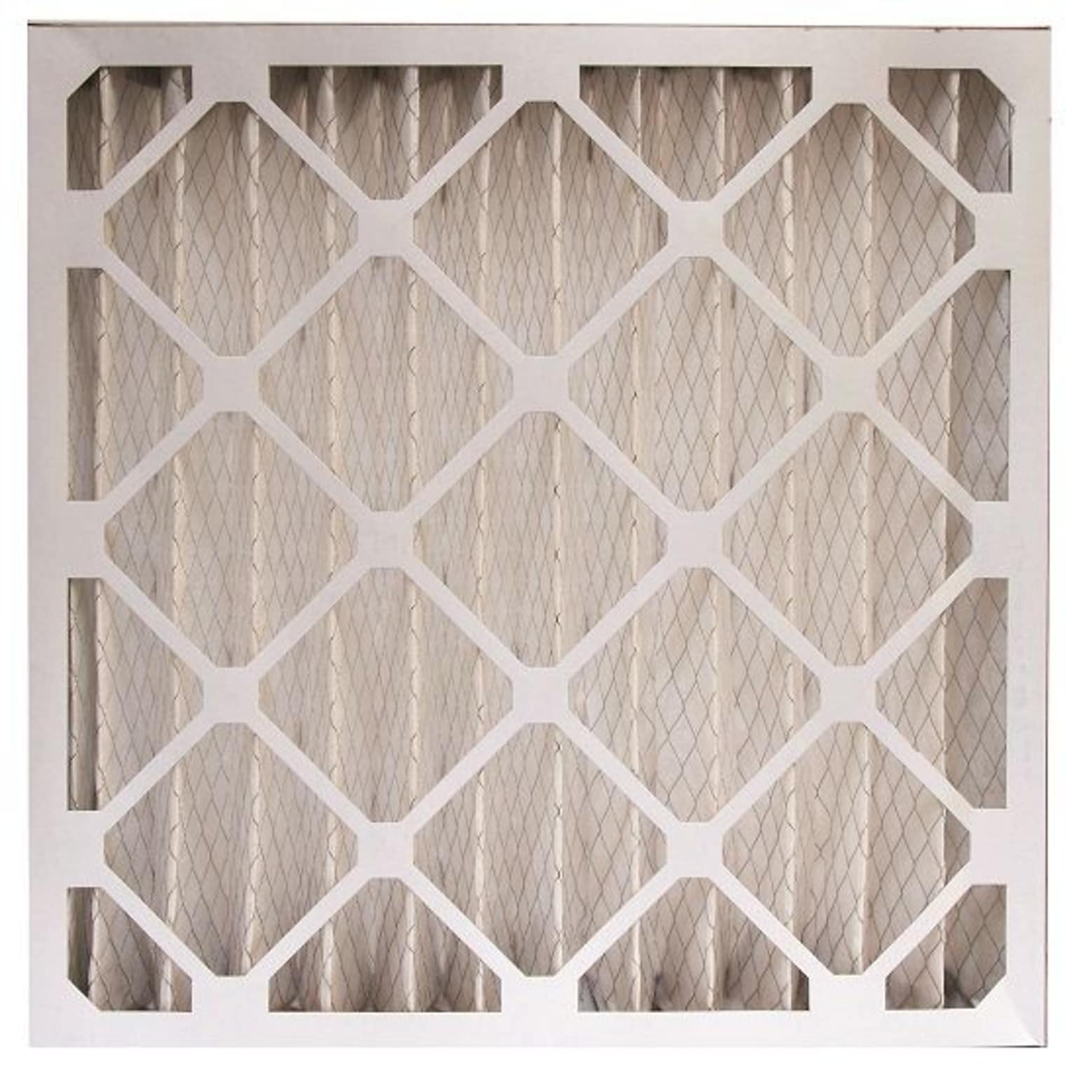 Brighton Professional™ MERV 8 16 x 20 x 4/15.5 x 19.5 x 3.75 Pleated Air Filter; 3/Pack (FB16X20X4_3)