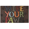 Mohawk Home Wipe Your Paws Doormat 16x26 Multi-Colored (086093422820)