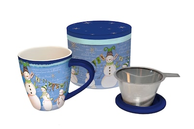 LANG Glowing Snowman Tea Infuser Mug (2160501)