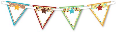 Carson-Dellosa Hipster 7 x 7, Hipster Bunting Banner 17 Pieces (102043)