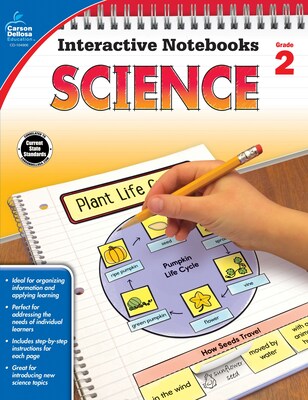 Carson-Dellosa Interactive Notebooks Science Grade 2 Resource Book (104906)