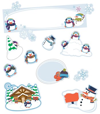 Carson-Dellosa Winter Mini Bulletin Board Set (110308)