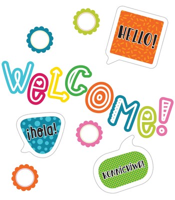 Carson-Dellosa School Pop Welcome Mini Bulletin Board Set (110333)