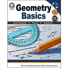 Mark Twain Geometry Basics Grades 5-8 Resource Book (404237)