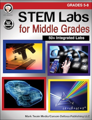 Mark Twain STEM Labs for Middle Grades Resource Book (404250)