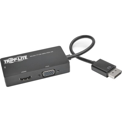 Tripp Lite P136-06N-HDV-4K All-in-One Converter Adapter; Black