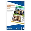 Epson® Matte 8.5 x 14 Presentation Paper, 27 lbs., 90 Brightness, 100 Sheets/Pack (S041067)