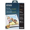 Epson Premium High Gloss Photo Paper; 5 x 7, White (S041464)