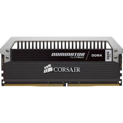 Corsair CMD32GX4M4A2666C15 Memory Module; Dominator® Platinum Series 4 x 8GB, DDR4 SDRAM, DIMM, DDR4-2666/PC4-21300
