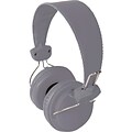 Hamilton Buhl FV-GRY Headset with In-Line Microphone; Over-the-Ear, Gray