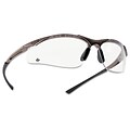 Bolle Contour Series Polycarbonate Safety Glasses, Clear Lens (286-40044)