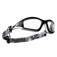 Bolle Tracker Series Polycarbonate Safety Glasses, Clear Lens (286-40085)