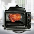 Elite 23-L Multi-Function Toaster Oven Grill & Griddle; Black (KM2008S)