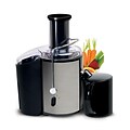 Elite Full-function 2-Speed Fruit/Vegetable Juicer Stainless Steel; Black (KM9700)