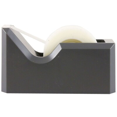 JAM Paper Colorful Desktop Tape Dispenser, Grey (338GY)