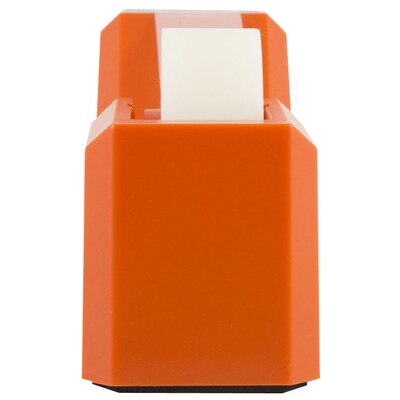 JAM Paper® Modern Tape Dispenser, Orange, Sold Individually (338OR)