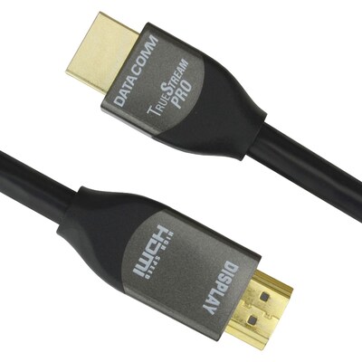 Datacomm Electronics 46-1815-bk 18Gbps HDMi Cable With ic Chip (15ft)