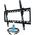 MONSTER MT643 30-65 Large Tilt Mount with HDMi Cable & Screen Cleaner