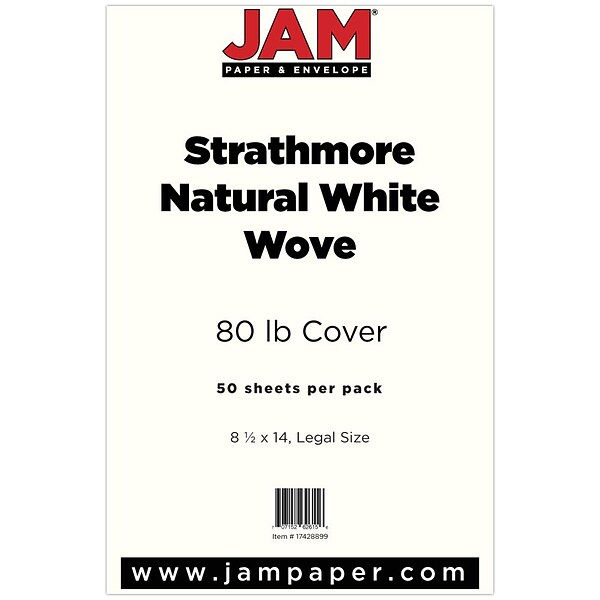 Natural 30% Recycled 32lb, 11x17 Paper - JAMPaper's Strathmore