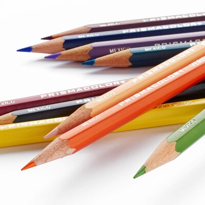 Prismacolor Premier Verithin Colored Pencil Set, Assorted Colors, 36 Pencils/Pack (2428)