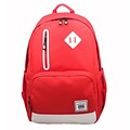 AfterGen Red Polyester Back to School Backpack (AG001-R)