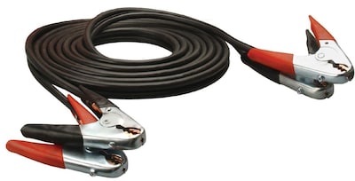 Coleman Cable 08862 2-Gauge Commercial Grade Booster Cables, Parrot Jaw Clamps, 25 (88600000)