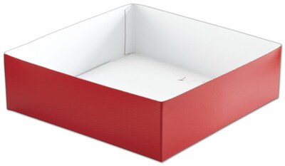 Bags & Bows® 10 x 10 x 3 Hi-Wall Gift Box Bottoms, 50/Pack