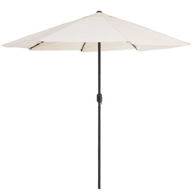 Pure Garden 9' Aluminum Patio Umbrella with Auto Crank - Tan (M150007)