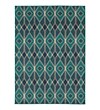 StyleHaven Transitional Diamonds Polypropylene 7'10" X 10'10" Blue/Teal Area Rug