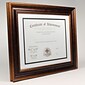 Lawrence Frames Dual Use Beaded Document Frame, Bronze (188111)