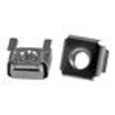 StarTech Cage Nut, Silver, 100/Pack (CABCAGENTS62)
