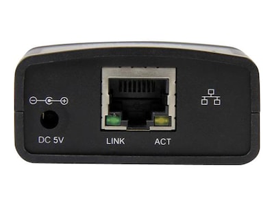Maryanne Jones spørgeskema geni StarTech.com® PM1115U2 Black Ethernet to USB 2.0 Network LPR Print Server  for Mac/PC | Quill.com